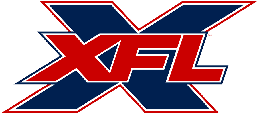 XFL 2001-Pres Logo vinyl decal